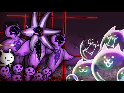 The Death Trio & Bubbles!! (Death Angel Z-Onel Revenge) - Z-Onel Resurrected (Battle Cats)