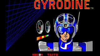 Sharp X1 Game: Gyrodine (1986)