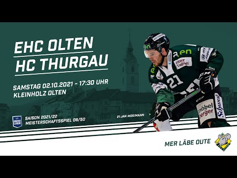 2.10.2021 EHC Olten - HC Thurgau 4:1