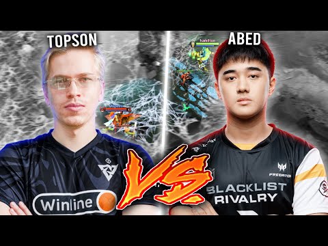 when TOPSON & ABED meet again in PUBS.. - BAT vs ES MID!
