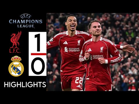Real Madrid vs Liverpool 1-0 Highlights & All Goals | UEFA Champions League • Mac Allister Goal