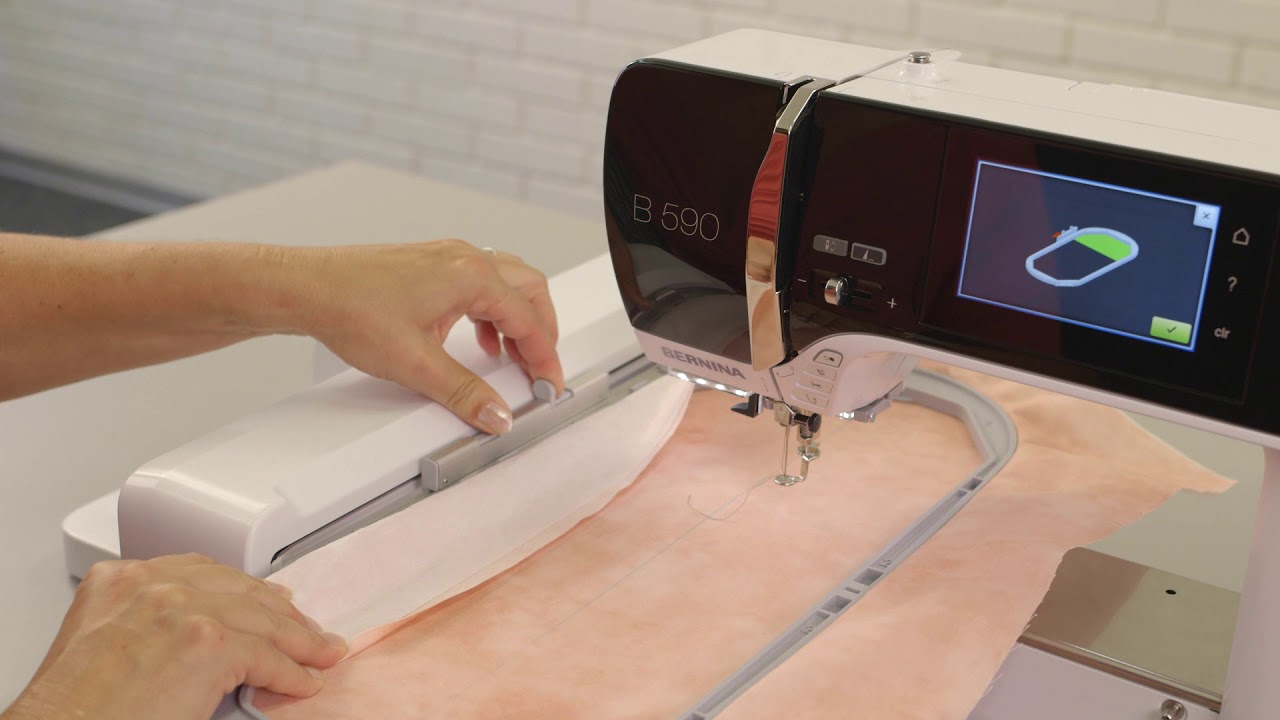 Sewing, Quilting, Embroidery so easy with the B 590! BERNINA