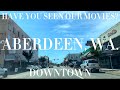 Driving in Aberdeen, WA. (4K)