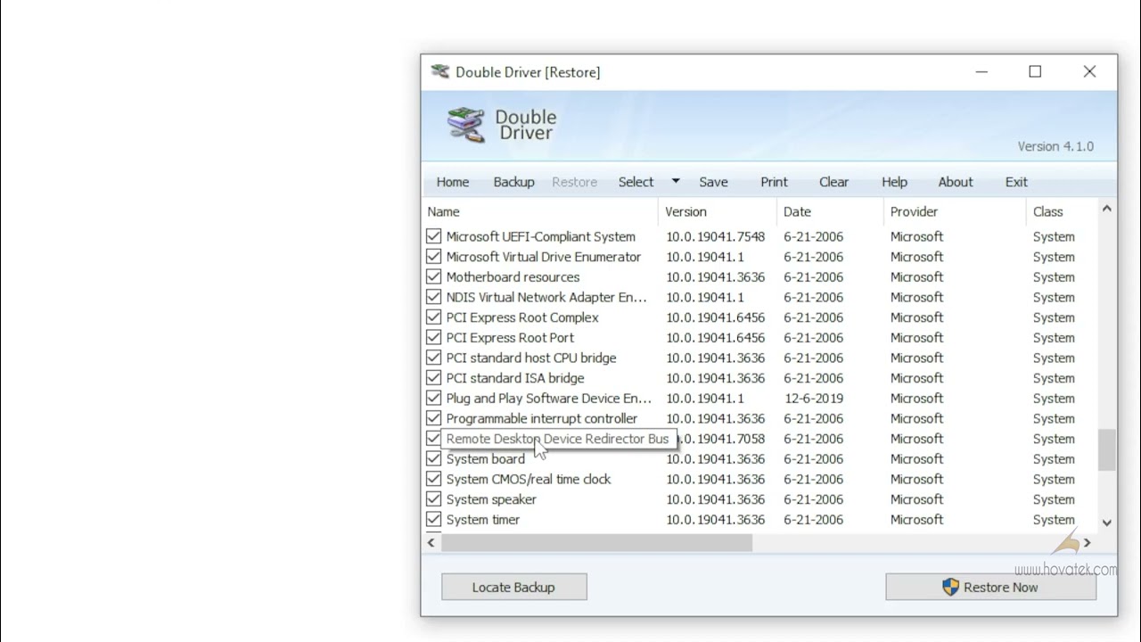 How To Restore Windows Pc Drivers Using Double Driver