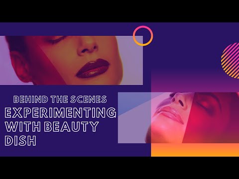Beauty Editorial Photography BTS | Experimenting with Beauty Dish