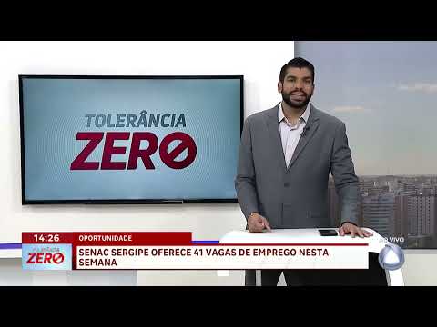 Vídeo: A Rede de Talentos do Senac Sergipe acaba de anunciar 41 vagas de emprego abertas