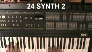 Video thumbnail for SIEL DK 80 video demos 20-29 by SynthMania