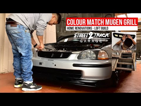 COLOUR MATCHING THE HONDA EK MUGEN GRILL