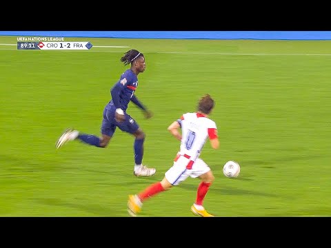 17 Year Old Eduardo Camavinga vs Croatia (Away) HD 1080i (14/10/2020)
