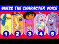 Dora The Explorer Characters Guess The Character By Their Voice