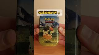 Pikachu Mini Tin  #pokemon #pokemoncards #packopening