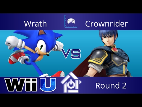 NaCl June 2017 - Wrath (Sonic) vs Crownrider (Marth) - Smash 4 Round 2