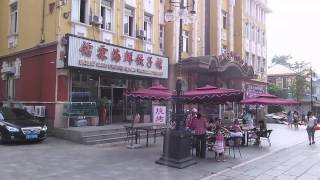 preview picture of video 'Russian Street @ Dalian.'