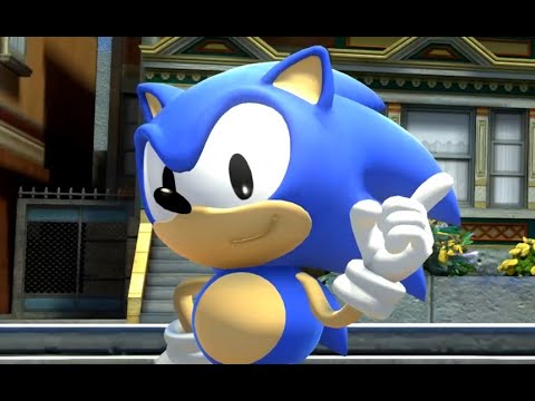 Sonic Generations - Classic Sonic in 3D Modern Stages