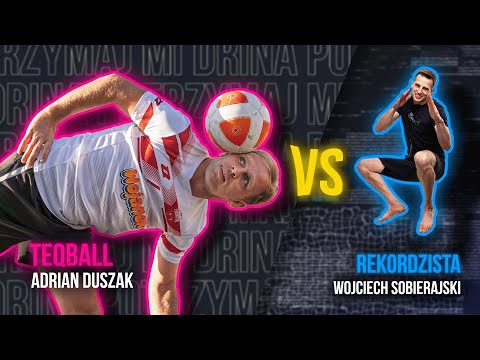 Record holder Sobierajski vs. Adrian Duszak - who rules in #teqball PMD @OlimpSportNutrition