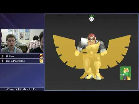 SSS 11.3 SSBM - Golden (C. Falcon) vs. BigRedAnimeBike (Fox) - Melee WF