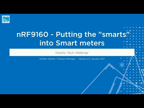 Nordic Semiconductor ASA video/presentation/materials