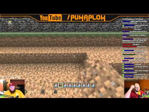 Puma Plow - Twitch Stream: Minecraft XBOX One Build World 05/16/15
