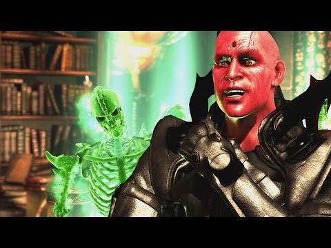 Mortal Kombat X - Quan Chi Red Skull Costume / Skin PC Mod (1080p 60FPS) Video