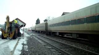 preview picture of video 'Amtrak Illinois Zephyr Plano, IL'