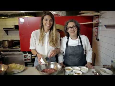 Eden Eats NYC, with chef Hillary Sterling at Vic's (stuffed cabbage)