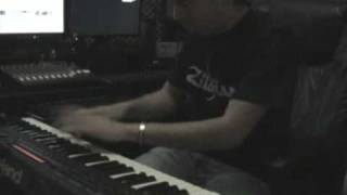 Steve Vai - Jibboom - improvisation on keyboard - Richin