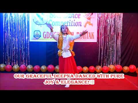 ✨ Our Graceful Deepna Danced with Joy! | Solo Dance Performance | Admissions Open 💃