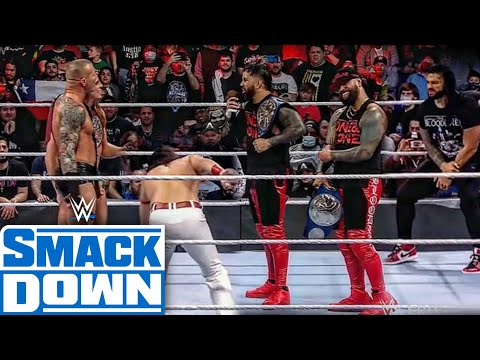 WWE April 15, 2022 - Rkbro And Shinsuke Nakamura vs. The Bloodline: Friday Night SmackDown