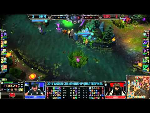 Invisible Pink ward? - Pink ward OP -  SHR VS EDG - S4 Worlds LoL Moments