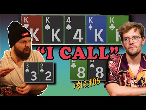 My BIGGEST Cash Session EVER & Called With 8 High