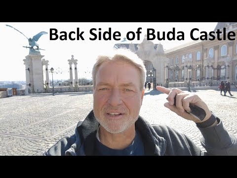 The Back Side of Buda Castle.  Danube River Side. - Budapest Hungary - ECTV