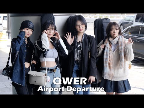 QWER 'kstyle party' 일본 출국 4K 직캠｜240223