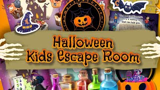 Halloween Games for kids - Halloween Escape Room for Kids: Solve the Puzzles and Escape the House!