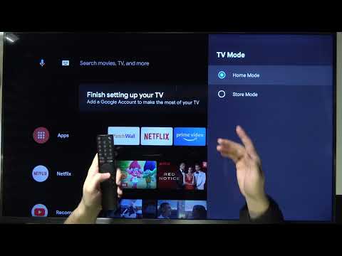 How to Switch Between Home and Store Modes in Xiaomi Mi TV 4S?