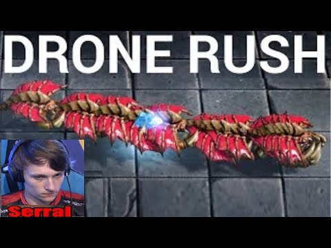 Starcraft 2 SERRAL vs RAGNAROK Zerg Rush SC2 Tournament Championship 2023