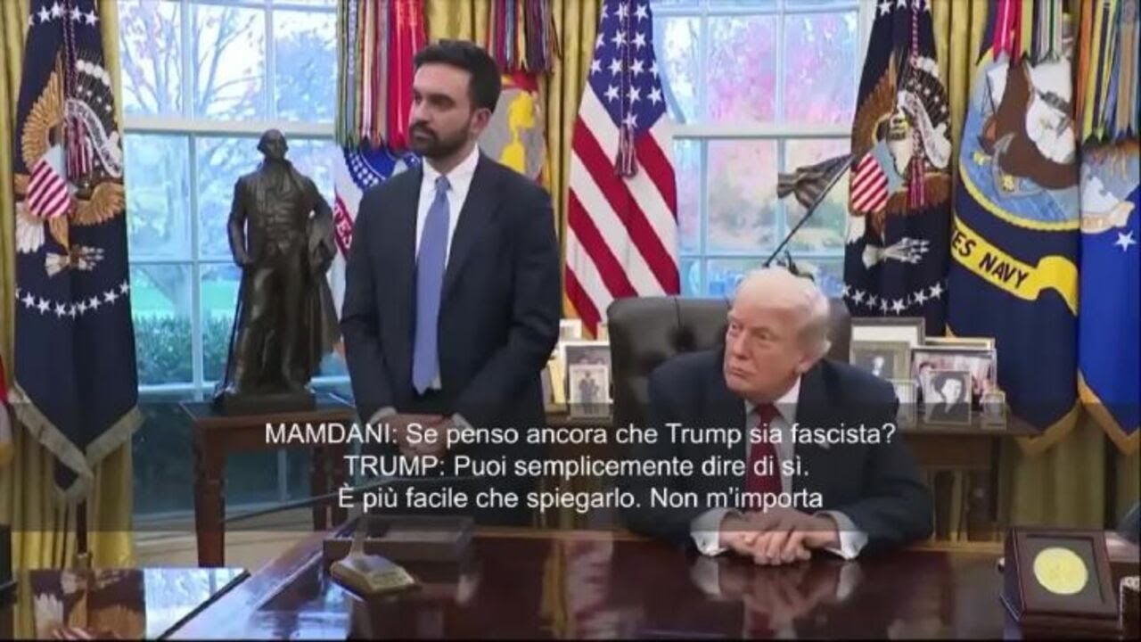 Trump riceve sindaco NY Mamdani alla Casa Bianca: "Dice che sono fascista? No problem"