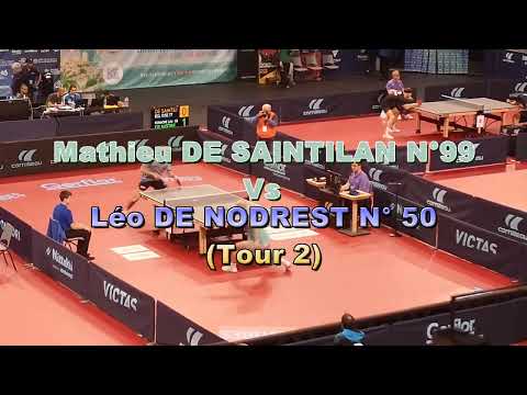 Table Tennis DEFENSE - Mathieu DE SAINTILAN (Best Of ANTIBES 2023)