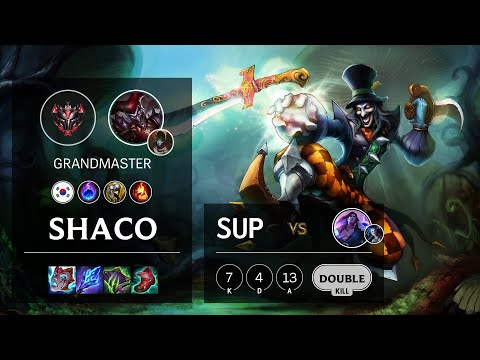 Shaco Support vs Taric - KR Grandmaster Patch 11.6