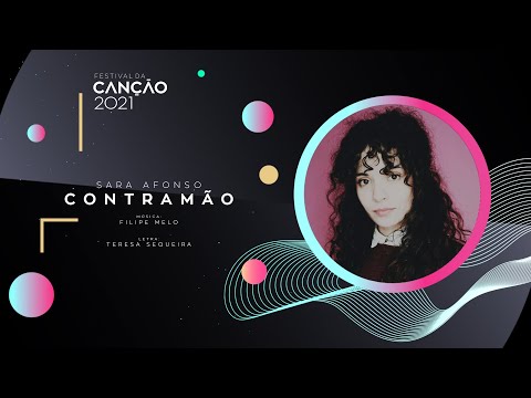 Sara Afonso - Contramão (Lyric Video) | Festival da Canção 2021