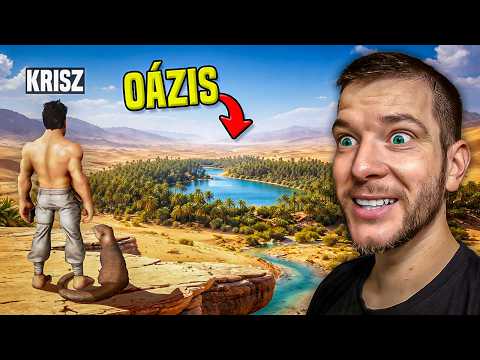 ÚJ ÉLETET kezdek, a SIVATAGI ÓÁZISBAN! 🌴🥥 | ARK: Titánok Világa #6