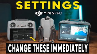 DJI Mini 5 PRO | SETTINGS YOU SHOULD CHANGE IMMEDIATELY