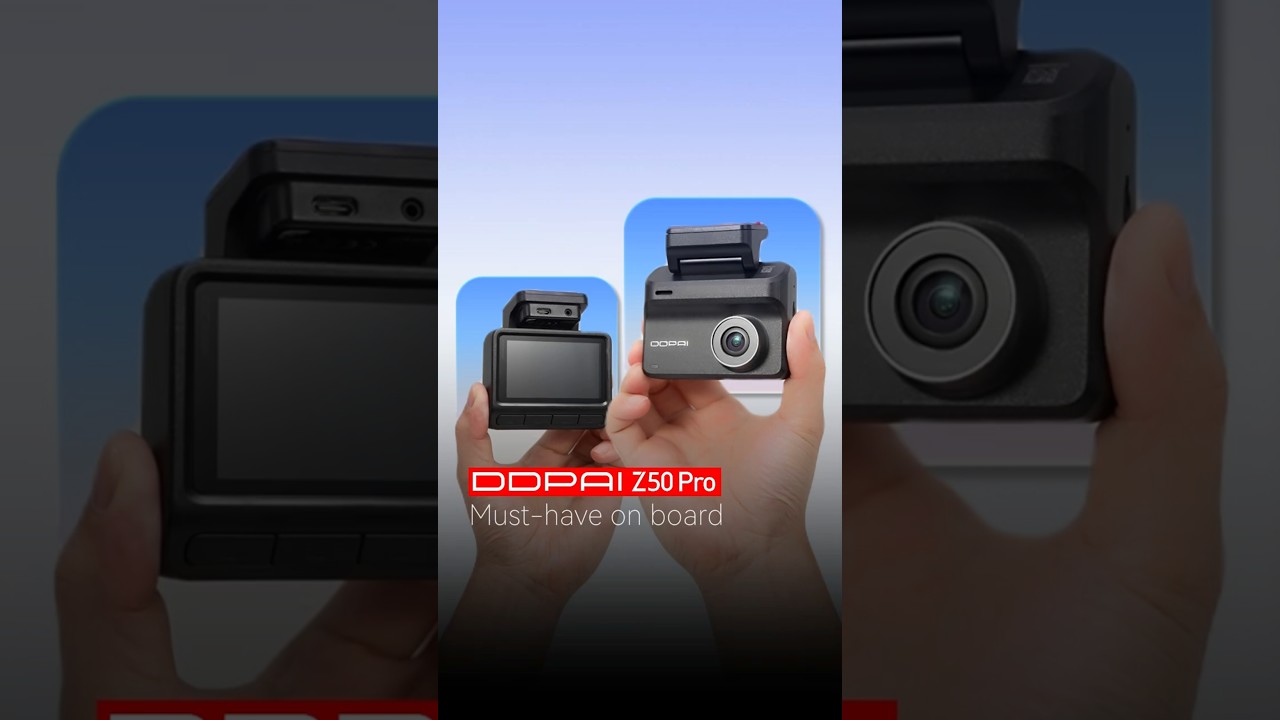 The DDPAI Z50 Pro is everything you need for peace of mind on the road. Watch the video to see more!