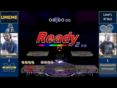 UMeMe 43 - Beach (Fox) vs Techboy (Ice Climbers) - LR7