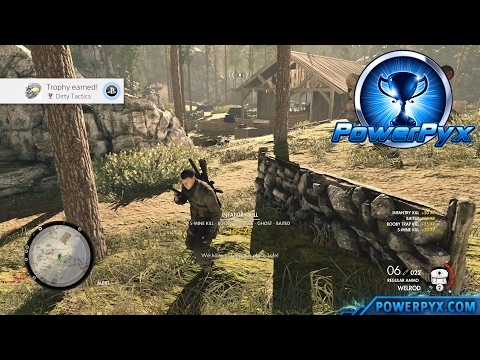 Sniper Elite 4 - Dirty Tactics Trophy / Achievement Guide