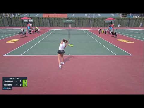 Eryn Cayetano v Leena Bennetto - USC v PRINCETON - 18.03.23