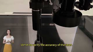 How to measure height using laser?#qualitycontrol #precisionmeasurements #measurement #measuring