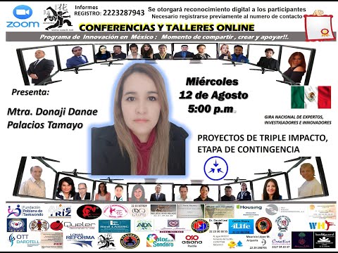 , title : 'PROYECTOS DE TRIPLE IMPACTO, ETAPA DE CONTINGENCIA: Mtra. Donaji Danae Palacios Tamayo'