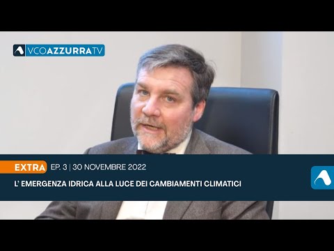 30 novembre 2022, p.3 - L' emergenza idrica alla luce dei cambiamenti climatici