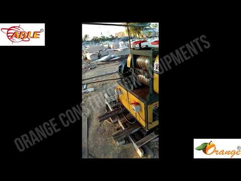 12mm Orange Scrap Straightening Machine