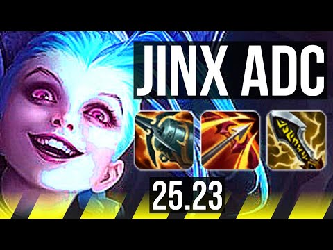 JINX & Lulu vs CAITLYN & Neeko (ADC) | KR Master | 25.23